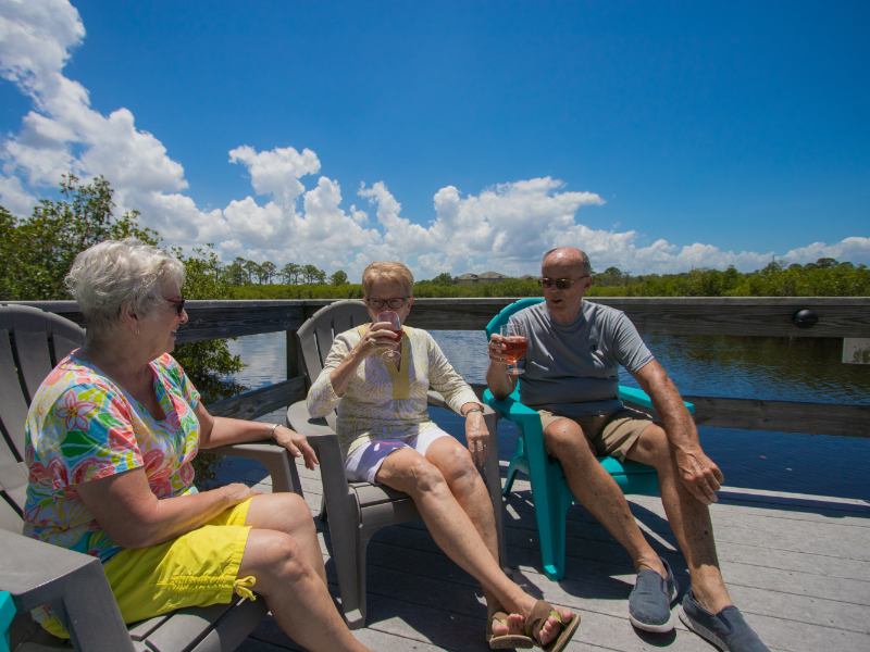 people meeting new friends learn about us and the fun activities here