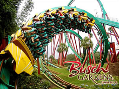 busch garden theme parks close by